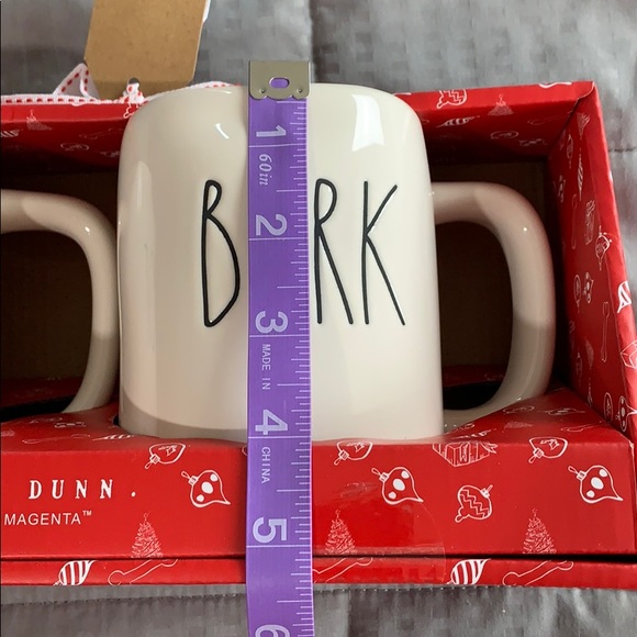 Rae Dunn Christmas Mug Woof & Bark Mug Set - Picture 4 of 5